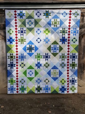 Eventide Quilt Top from Ohio Stars
