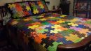 King Size Puzzle Quilt