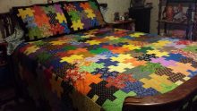 King Size Puzzle Quilt