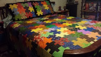 King Size Puzzle Quilt