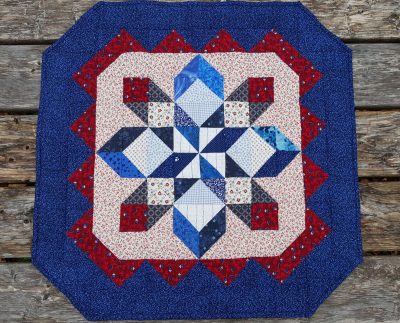Quilted Patriotic Table Runner
