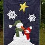 Applique Snowmen Table Runner