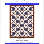 Cover Chained Windmill Quilt Pattern