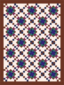 Chained Windmill Quilt