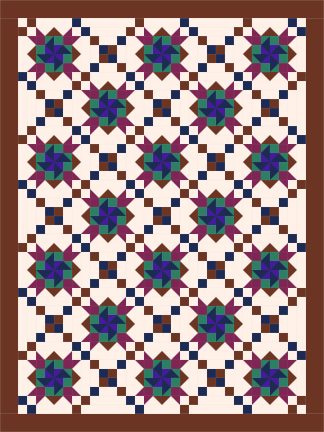 Chained Windmill Quilt